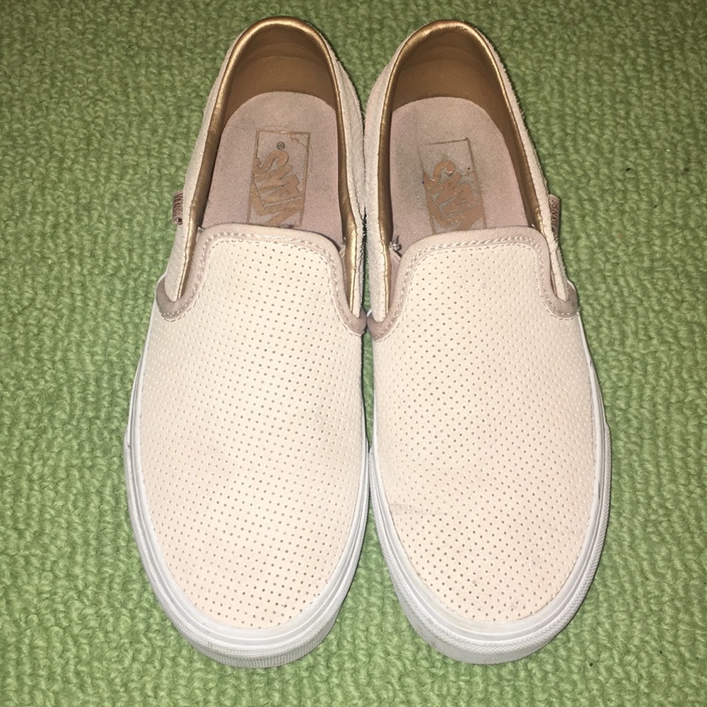 light pink vans